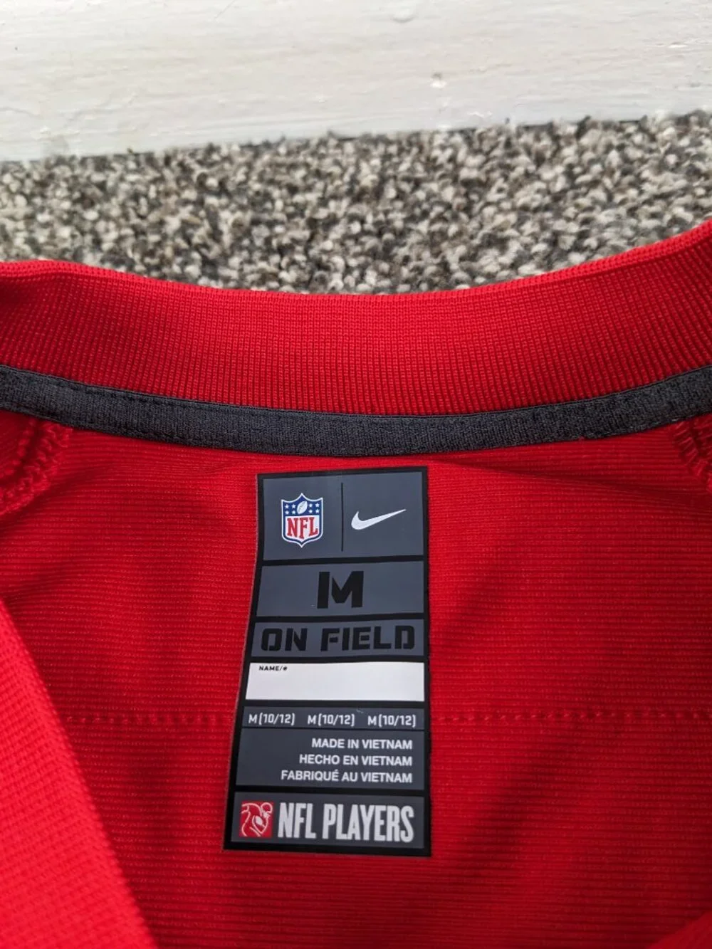 Patrick Mahomes Kansas City Chiefs Jersey Nike On Field Red Youth Boys Medium